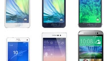 Full metal jacket: Galaxy A3 vs A5 vs iPhone 6 and others size comparison