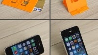 STAND-POD is a smartphone stand & tripod that fits in your wallet