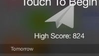 Pull down and play - Overglide is a game contained inside the iOS Notifications Center