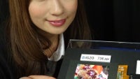 Sharp showcases a 4.1-inch IGZO LCD display with a crazy pixel density