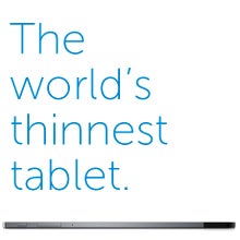 Slates on the catwalk: world's thinnest tablets roundup
