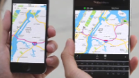 BlackBerry Passport promo again shows benefits of wider screen