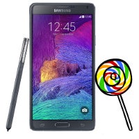 First photos of Android 5.0 Lollipop running on the Samsung Galaxy Note 4 pop up