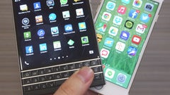 Fun fact: the 4.5-inch BlackBerry Passport has a bigger screen than the 4.7-inch iPhone 6