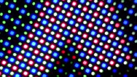 Note 4 put under the microscope, reveals a PenTile diamond pixel matrix screen