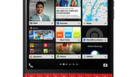 White and Limited Edition (red) versions of the BlackBerry Passport snapped in high-res