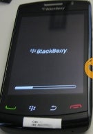 BlackBerry Storm 2 9520 poses for pretty pictures