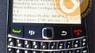BlackBerry 9700 pictured with T-Mobile branding