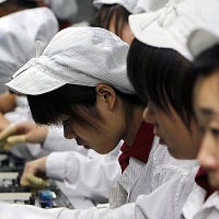 Hidden camera footage shows the exhausted workers in an iPhone 6 and iPhone 6 Plus factory