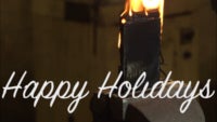 Watch a few phones be drilled, twisted, cut in half, and set on fire, all in the name of the holiday