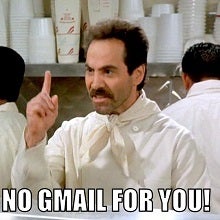 Gmail being blocked in China
