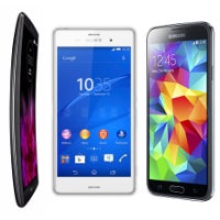 LG G Flex 2 vs Sony Xperia Z3 vs Samsung Galaxy S5: A specs comparison