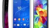 LG G Flex 2 vs Sony Xperia Z3 vs Samsung Galaxy S5: A specs comparison