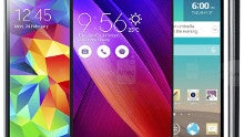 Asus ZenFone 2 vs Galaxy S5 vs LG G3 specs comparison