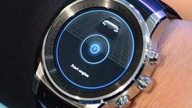 New LG smartwatch (with circular display) teased during Audi's CES 2015 conference