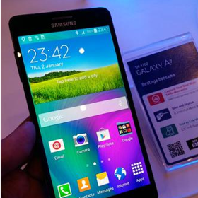Samsung officially showcases the Galaxy A7, its thinnest smartphone ever