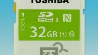 Toshiba announces SDHC memory card with built-in NFC transmitters for preview functionality