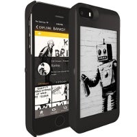 Add a second screen on the back of iPhone 6 with this popSlate case, and save on battery