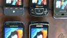7 smartphone displays compared in a video