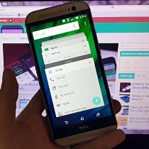 HTC One M8 with Android 5.0.1 Lollipop video