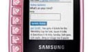 The Samsung B3310 sports a QWERTY keyboard and social network functionality
