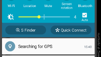 Samsung Galaxy Note Edge with Lollipop on board doesn't get rid of the "mute sound" option