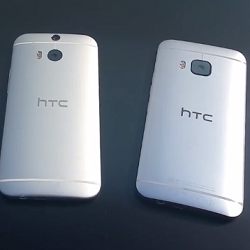 HTC One M9 hands-on video leaks, shows it next to the M8