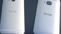 HTC One M9 hands-on video leaks, shows it next to the M8