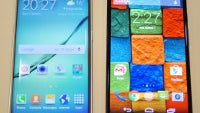 Samsung Galaxy S6 edge vs Motorola Moto X (2014): first look