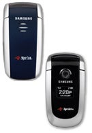 New Samsung clamshells from Sprint Nextel - A840 and A560