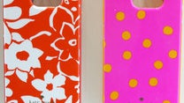 Samsung Galaxy S6 and Galaxy S6 edge cases are displayed at MWC2015