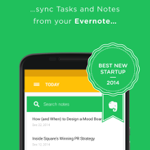 Swipes - Plan Tasks is a new to-do list app for overachievers with Evernote integration