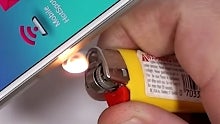Galaxy S6 goes through scratch, bend and fire testing: tough as nails (video)