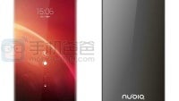 ZTE Nubia Z9 render shows a screen curved to the sides, first Samsung Galaxy S6 edge "copycat"?