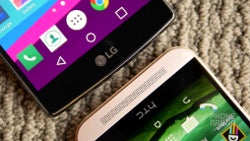 LG G4 vs HTC One M9: first look