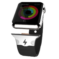 Reserve Strap for Apple Watch uses hidden 6-pin port to charge the watch