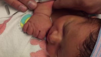 Newborn baby's heartbeat shared with relatives and friends thanks to Apple Watch