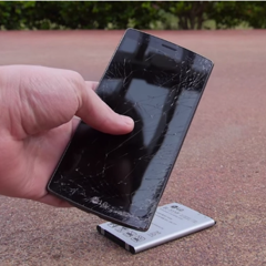 Here's the first LG G4 drop test