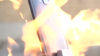 Can the HTC One M9 survive a 700 degree attack from a blowtorch?