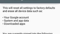 Factory data reset for Android leaves encrypted data and login keys intact
