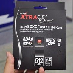 Microdia unveils 512 GB microSD card, although it costs a bomb!