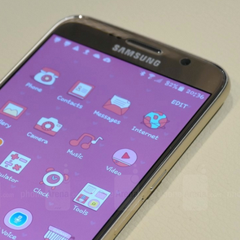 Check out this stock Android theme for the Samsung Galaxy S6 and S6 edge
