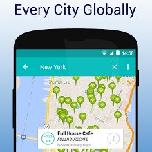 WifiMapper for Android shows you free Wi-Fi hotspots nearby, powered by OpenSignal