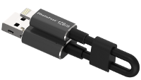 Here's an iPhone charging cable that stores a whopping 128GB of your content