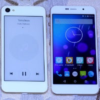 This is the dual-screen Oukitel U6: hands-on video, real-life pics show us its e-ink display in action