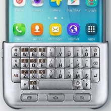 The Samsung Galaxy S6 Edge Plus might come with this optional QWERTY keyboard case