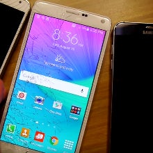 Samsung Galaxy Note 5 vs Squid in Alcohol