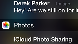 How to display iOS 9 notifications in the order they are received, instead of app groupings