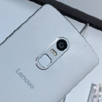 Lenovo Vibe X3 poses for pictures at the China Telecom Exhibition carrying Motorola design cues