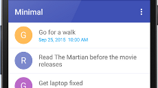 Minimal To Do is a fast and fresh to-do list app dressed in Material Design